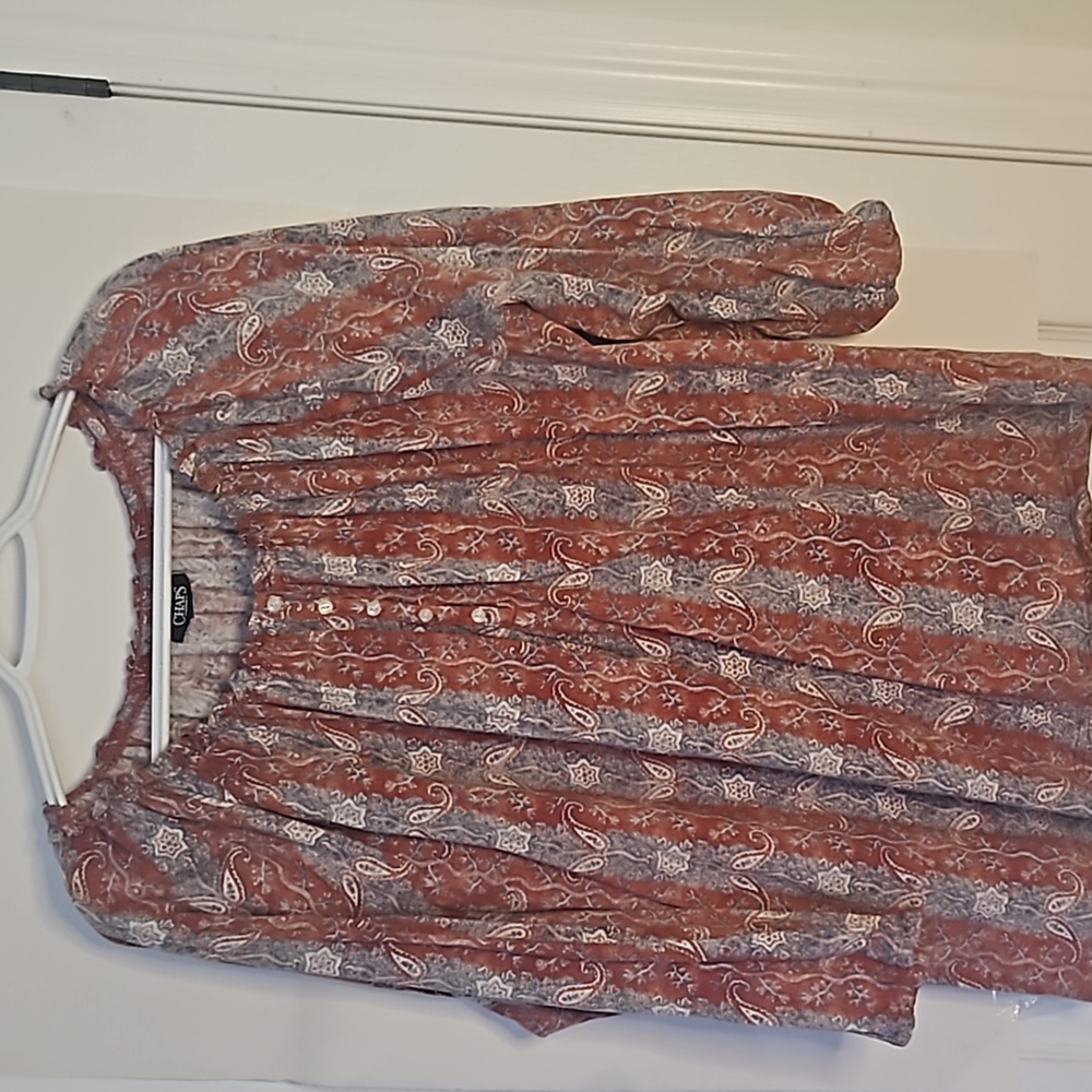 CHAPS TOP SIZE 3X/2X